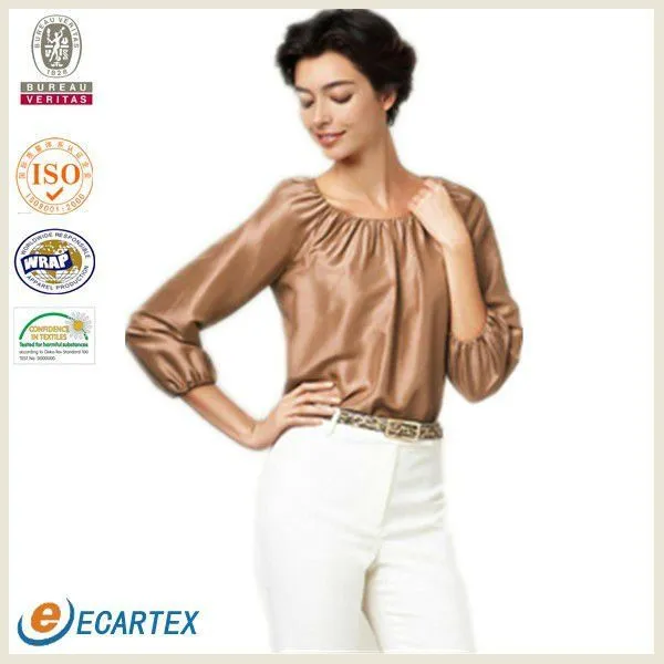 Pin Seda Modelos Blusas Elegantes Portal On Pinterest | Search ...