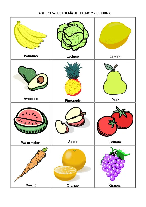 Pin Las Verduras Frutas Letra Pictures on Pinterest Pin Las Verduras Frutas Letra Pictures on Pinterest