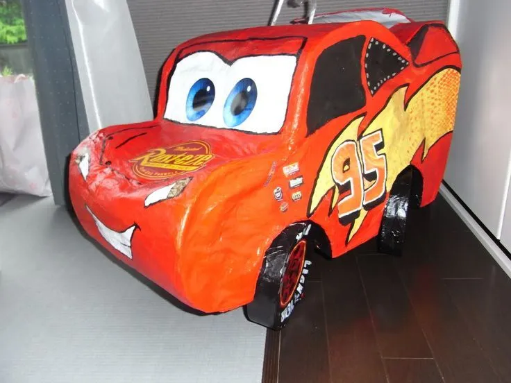PIÑATA de Cars paso a paso | piñatas | Pinterest PIÑATA de Cars paso a paso | piñatas | Pinterest