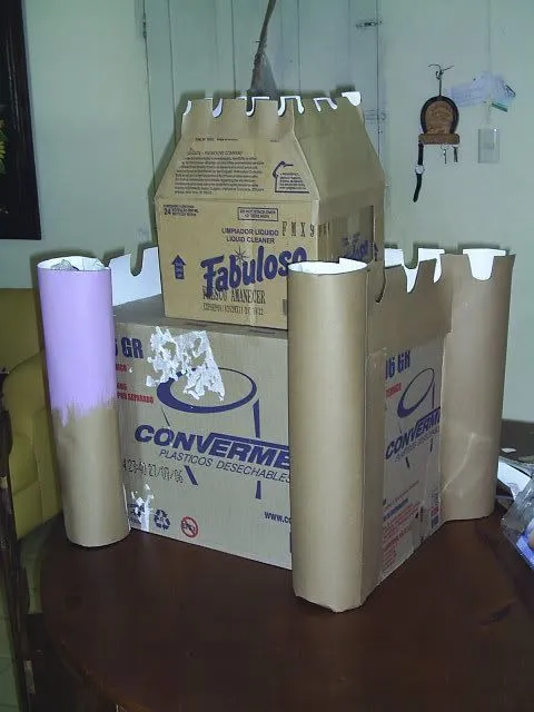 Como hacer una piñata de castillo paso a paso | TODO PARA FIESTA ... Como hacer una piñata de castillo paso a paso | TODO PARA FIESTA ...