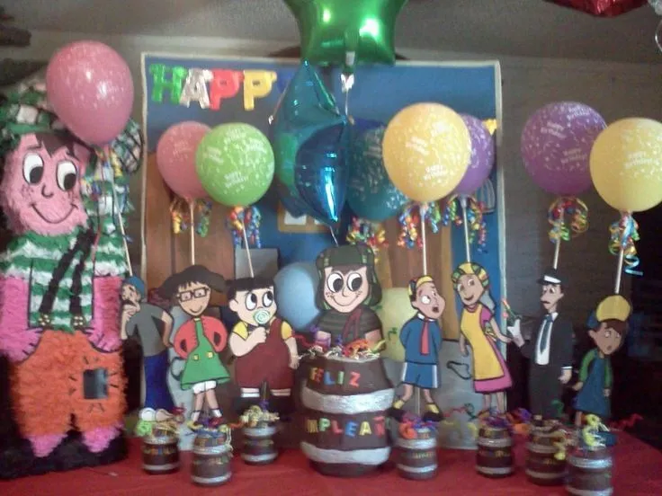 Piñata y centros de mesa del Chavo del 8 | Fiestas y eventos ... Piñata y centros de mesa del Chavo del 8 | Fiestas y eventos ...
