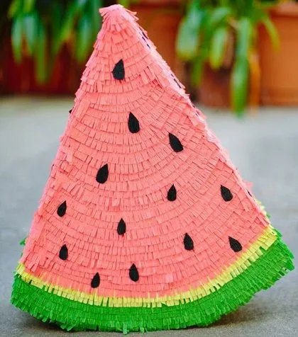 como-hacer-pinata-sandia- ...