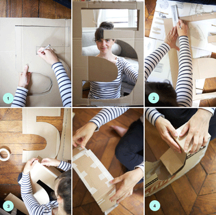 Cómo hacer una piñata gigante