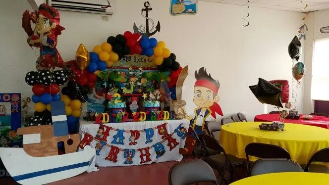 decoraciones-para-fiesta-jake-y-los-pirata-de-nunca-jamas | Curso ...