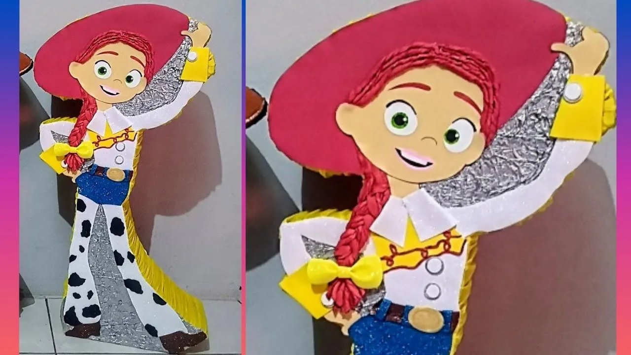 Piñata de Jessie la vaquerita - YouTube