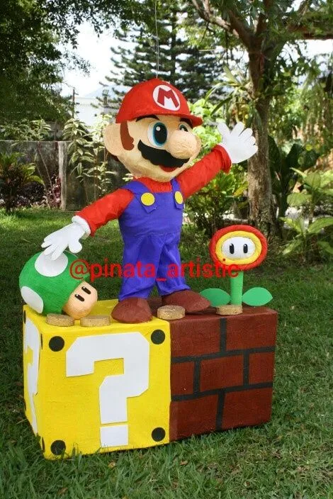 Piñata mario bross | Daniel | Pinterest | Mario