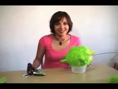 Como hacer una piñata de un personaje de monster inc ... Como hacer una piñata de un personaje de monster inc ...