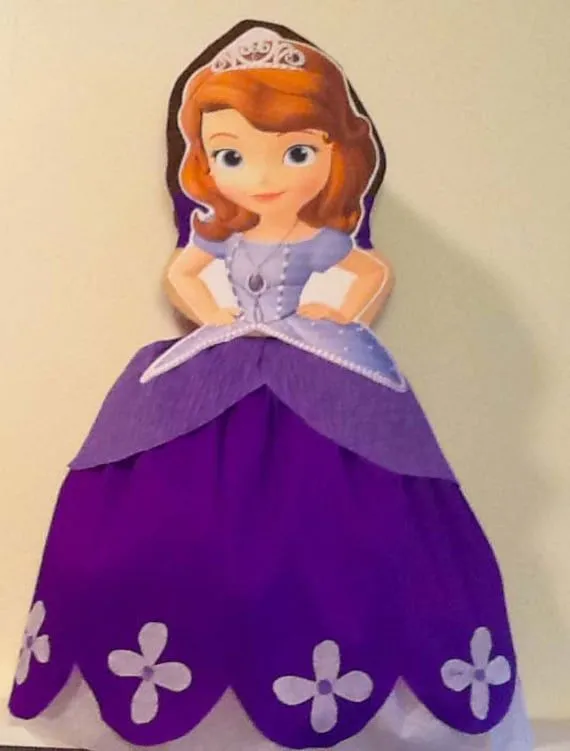 Como hacer una piñata de princesa sofia - Imagui Como hacer una piñata de princesa sofia - Imagui