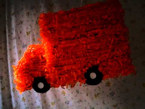 Piñata "Carro", modelo "CN01". Archivo: MOV02537.mpeg - YouTube