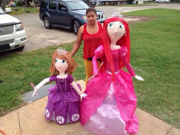 Piñata de sofia primera y Ariel la sirenita | Mis piñatas 2 ... Piñata de sofia primera y Ariel la sirenita | Mis piñatas 2 ...