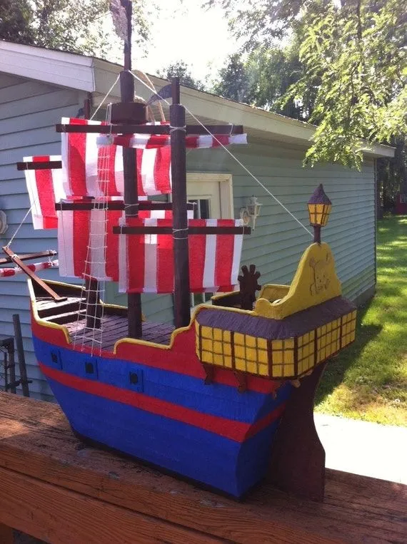 pinata varco pirata por PinataVille en Etsy pinata varco pirata por PinataVille en Etsy