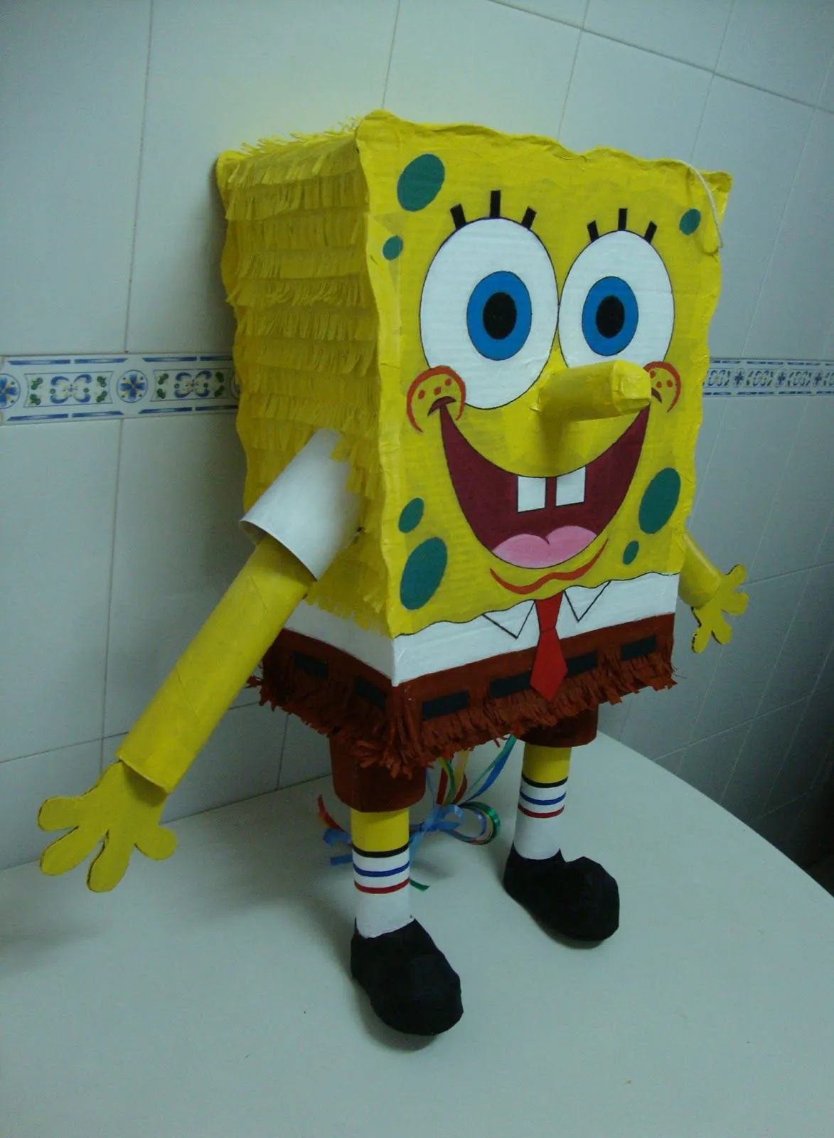 Como Hacer Piñatas De Carton De Bob Esponja Como Hacer Piñatas De Carton De Bob Esponja