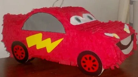 Como hacer una piñata de cars - Imagui