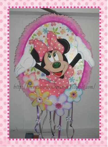 , piñatas, dispensadores y mucho mas...: Fiesta Minnie Mouse ...
