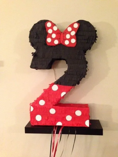 Minnie or Mickey Mouse Number Piñata From Piñatas Plus! Www ... Minnie or Mickey Mouse Number Piñata From Piñatas Plus! Www ...