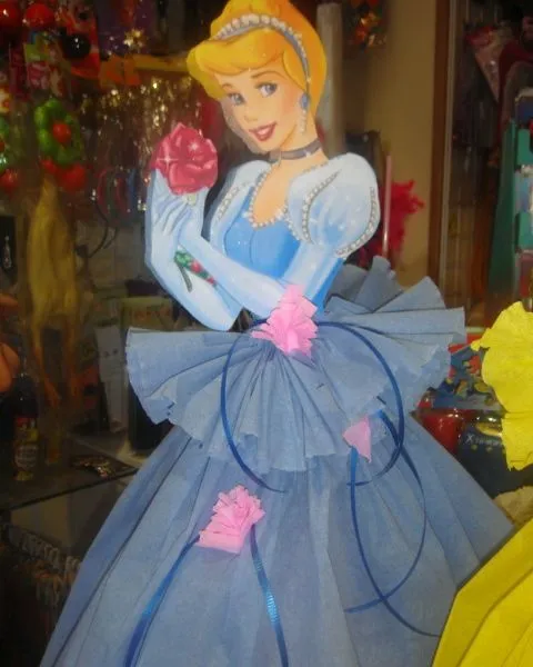 Piñatas de princesa cenicienta - Imagui