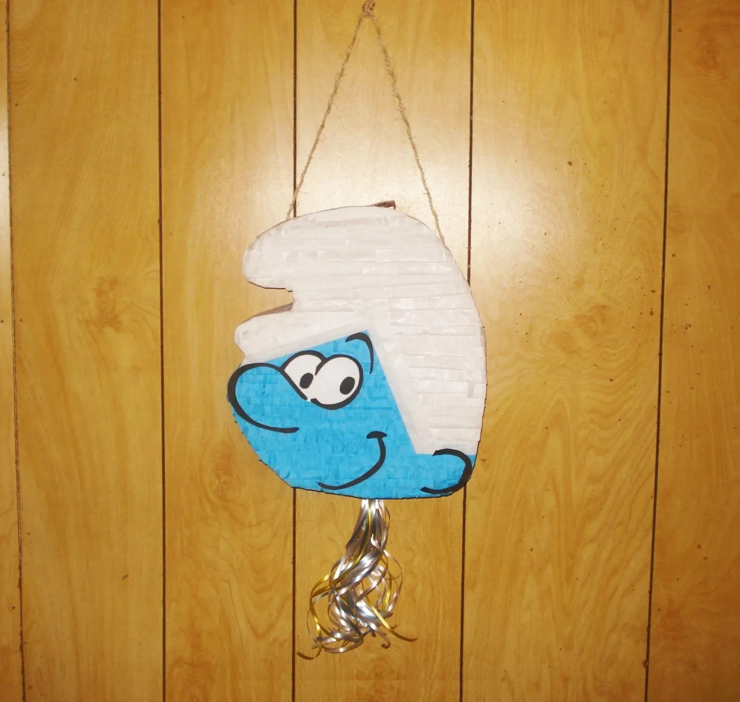 Piñatas: Smurfs pinatas (los pitufos).
