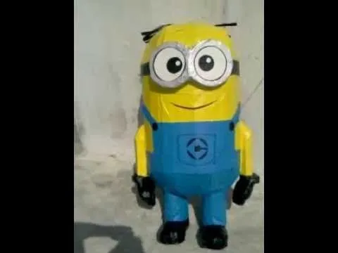 PIÑATAS EN VILLAHERMOSA MINION TEL 9931493842 - YouTube