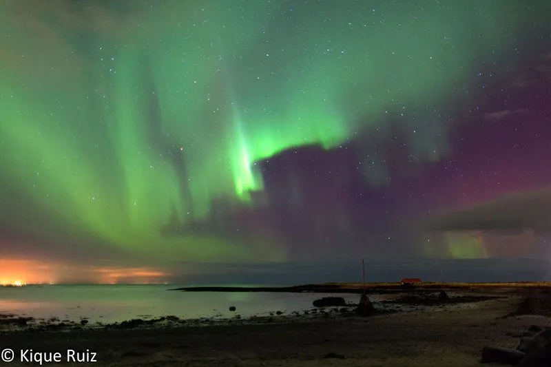 Pinceladas de la naturaleza: Islandia II, las luces del norte Pinceladas de la naturaleza: Islandia II, las luces del norte