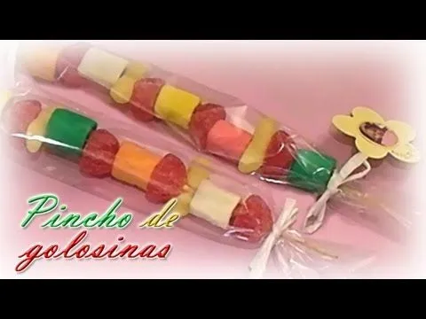 Pincho de Golosinas - DIY - Candy Brochette - YouTube Pincho de Golosinas - DIY - Candy Brochette - YouTube