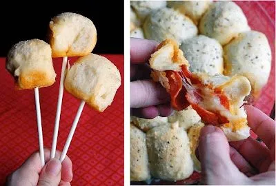 Pinchos de Pizza