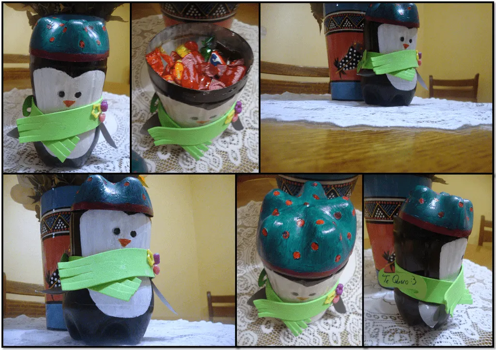Pinguino Dulcero de Botellas by VozMuda on DeviantArt