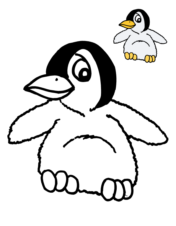 Pinguino pelado - TodoPapás
