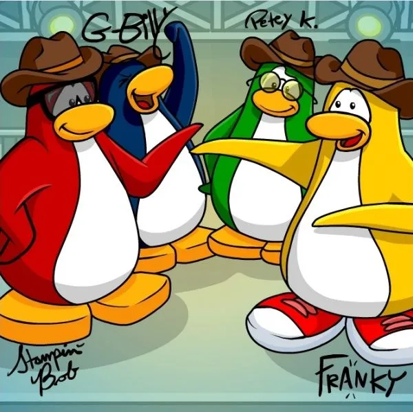 PINGUINOS FAMOSOS | Trucos de Club Penguin