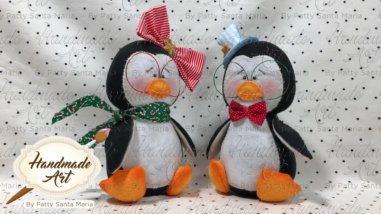 Pingüinos en fieltro, Animales Encanta2: Winona y Wido - YouTube