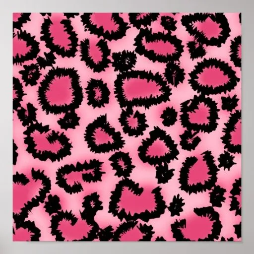 Pink Leopard Posters, Pink Leopard Prints, Art Prints, Poster Designs