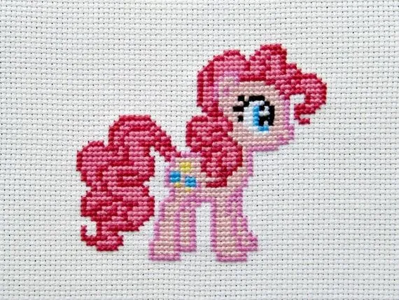 My Little Pony en punto cruz bebé - Imagui