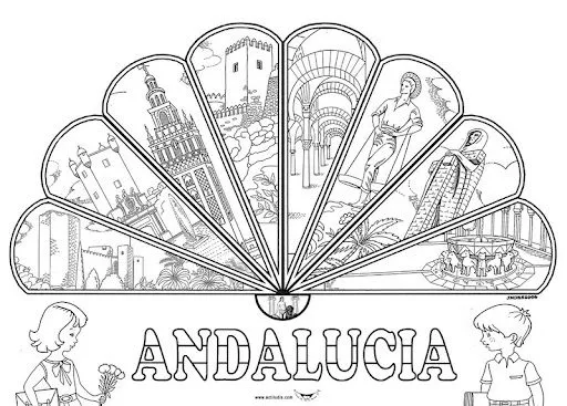 PINTA ANDALUCIA Y SUS MONUMENTOS
