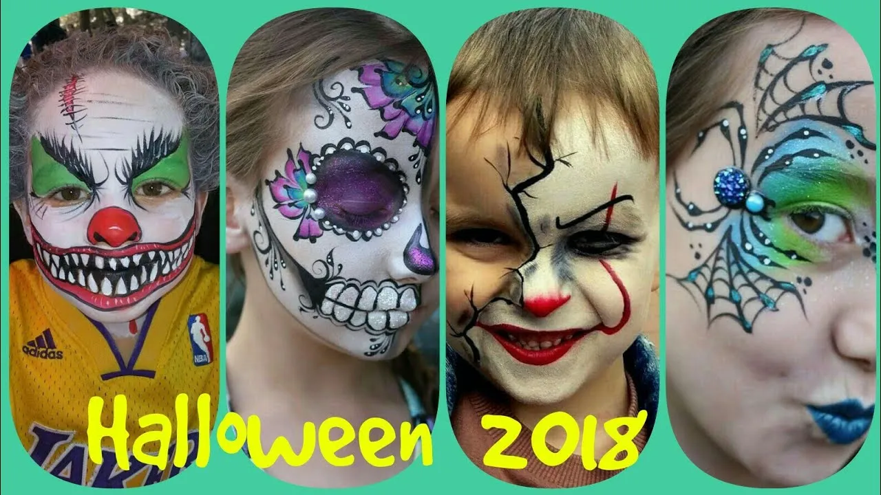 Pinta Cáritas de niños para Halloween 2018 |Makeup childrens on Halloween|maquiagem infantil - YouTube Pinta Cáritas de niños para Halloween 2018 |Makeup childrens on Halloween|maquiagem infantil - YouTube