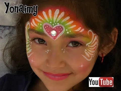 Pintacaritas para niña - Imagui
