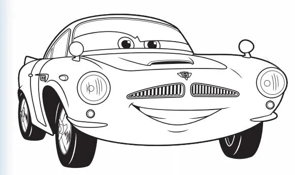 Pinta y colorea a Finn McMissile :: Cortos Disney Pixar Cars Pinta y colorea a Finn McMissile :: Cortos Disney Pixar Cars