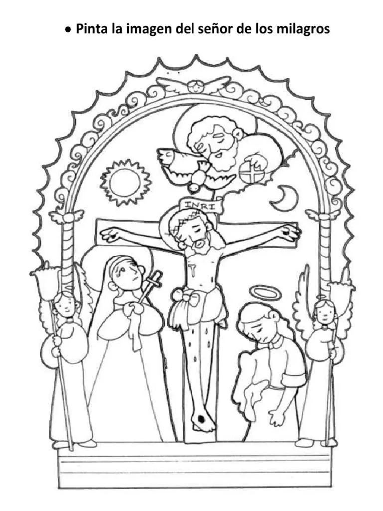 Pinta La Imagen Del Señor de Los Milagros | PDF Pinta La Imagen Del Señor de Los Milagros | PDF