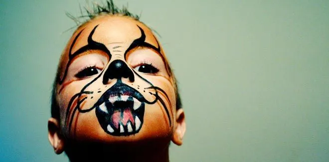 Pintacaras de tigre para niños - Disfraces caseros y tiendas de ... Pintacaras de tigre para niños - Disfraces caseros y tiendas de ...
