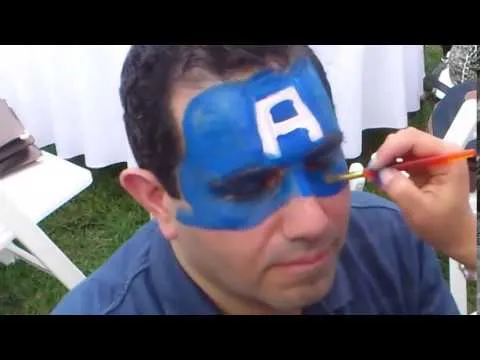 PintaCaritas Capitan America - YouTube
