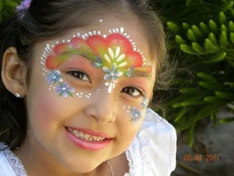 PINTACARITAS PARA NIÑAS, FACEPAINTING FOR GIRLS. - YouTube