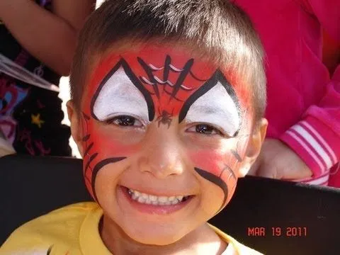 PINTACARITAS PARA NIÑOS, FACEPAINTING. - YouTube