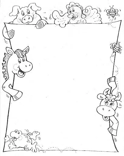 PINTANDO UN ARCO IRIS DE AMOR: BORDES