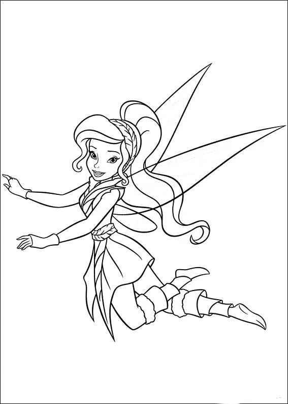 Pintando y coloreando dibujos del Secreto de las hadas animados