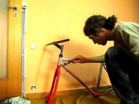 Pintando cuadros de bicicletas (1) - YouTube