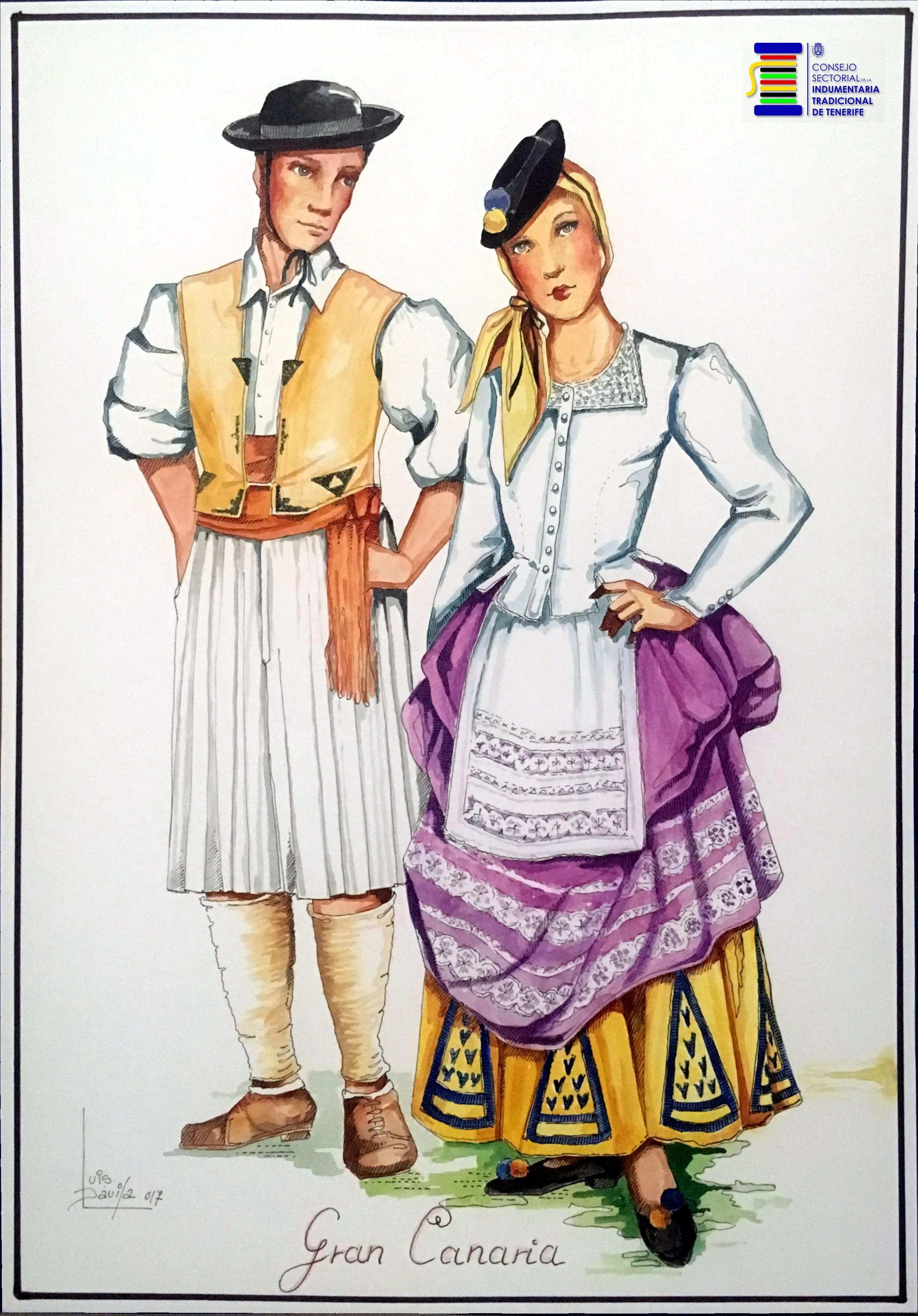 Pintando los Trajes Típicos de las Islas Canarias: La Indumentaria Tradicional de Canarias desde la Escuela | Programa enSeñas Pintando los Trajes Típicos de las Islas Canarias: La Indumentaria Tradicional de Canarias desde la Escuela | Programa enSeñas