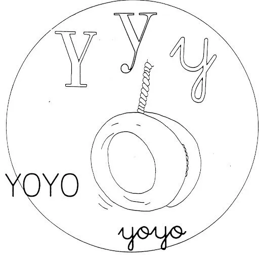 PINTAR EL ABECEDARIO