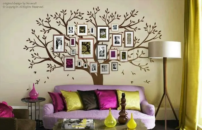 Arbol genealogico pintado en pared - Imagui Arbol genealogico pintado en pared - Imagui