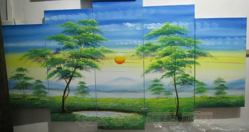 Arboles para pintar al oleo - Imagui