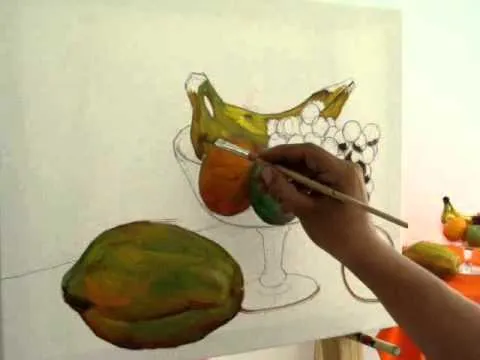 COMO PINTAR UN BODEGON - YouTube