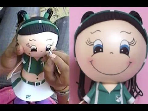 Cómo pintar la cara de las fofuchas Maquillaje de ojos y carita ... Cómo pintar la cara de las fofuchas Maquillaje de ojos y carita ...