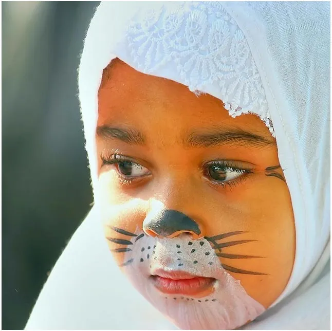 Pintar la cara de gatito para niños - CharHadas Pintar la cara de gatito para niños - CharHadas